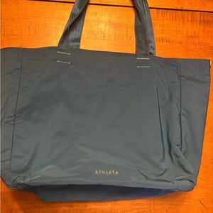 Athleta Blue Laptop Bag